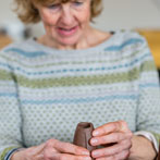 Hilary Duncan in her studio 2018